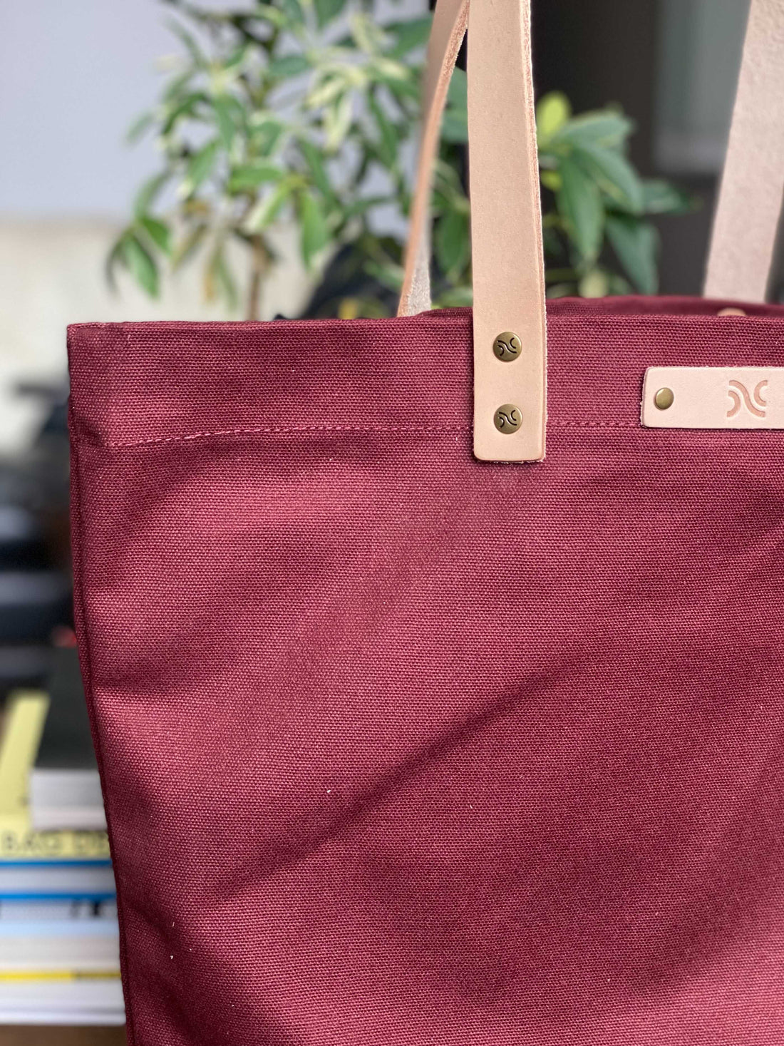 Personalized Canvas Market Tote