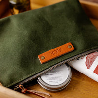 Personalized Canvas Pouch