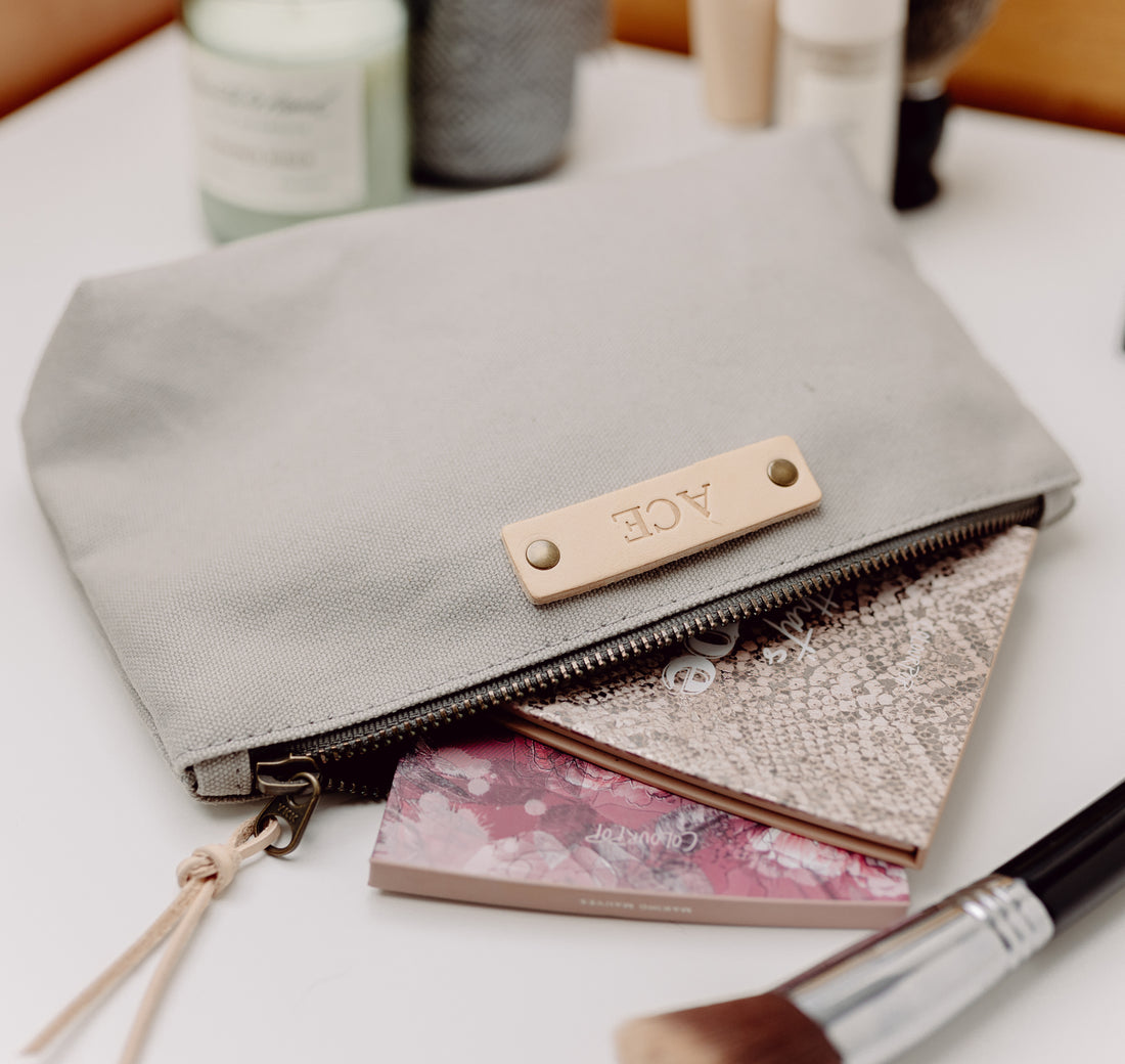 Personalized Canvas Pouch