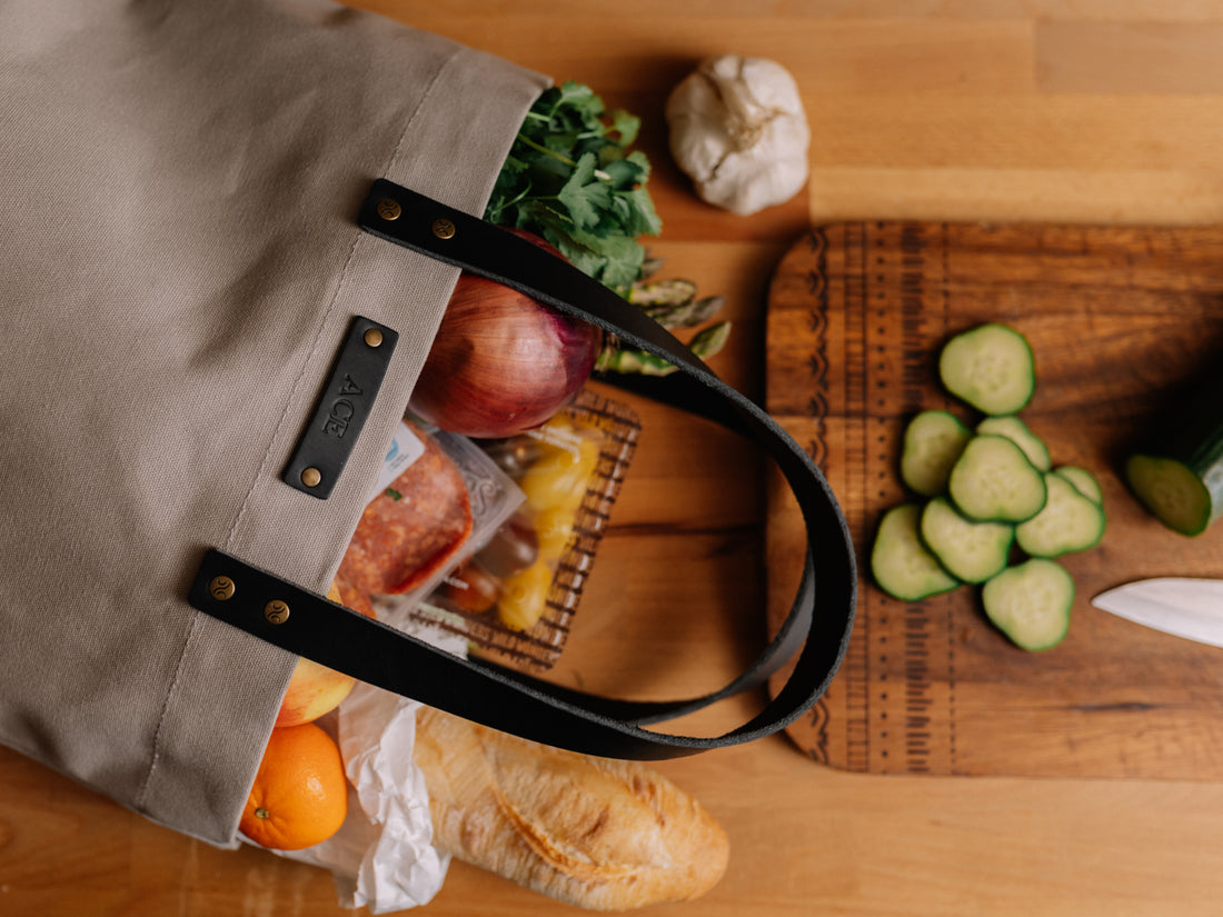 Personalized Canvas Market Tote