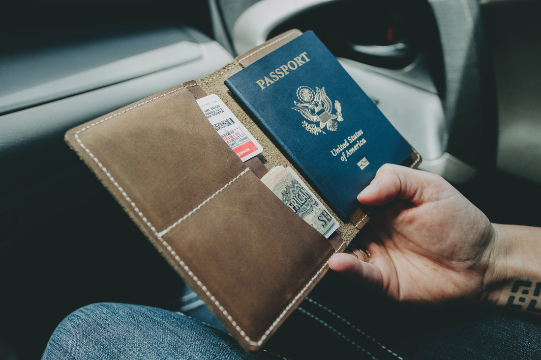 Leather Passport Cover