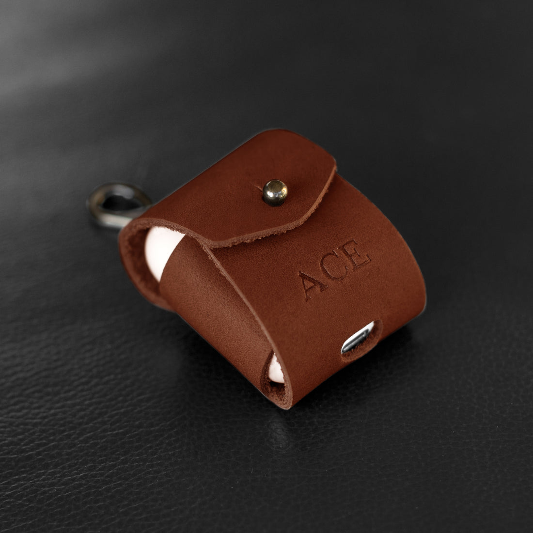 Personalized Leather Airpod Case (Gen. 1 & 2)