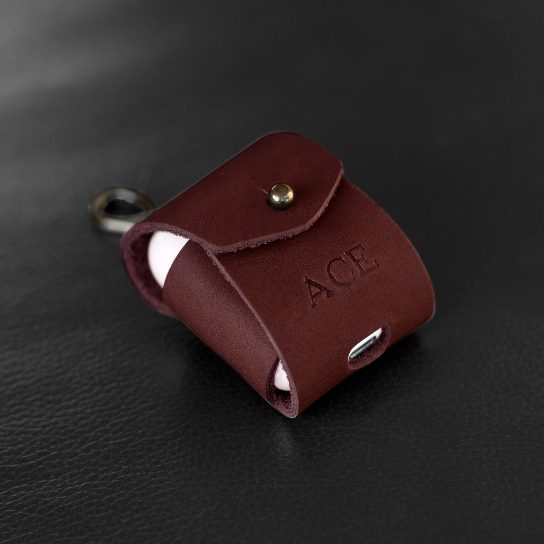 Personalized Leather Airpod Case (Gen. 1 & 2)