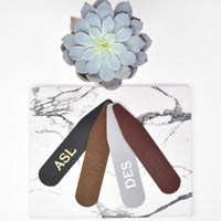 Personalized Leather Bookmark