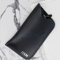 Leather Glasses Sleeve. Personalized Sunglasses Sleeve. Leather Glasses Case. Customized Leather Sleeve. Glasses Sleeve. Sunglasses Sleeve.