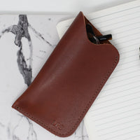 Leather Glasses Sleeve. Personalized Sunglasses Sleeve. Leather Glasses Case. Customized Leather Sleeve. Glasses Sleeve. Sunglasses Sleeve.