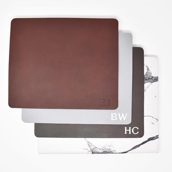 Personalized Leather Mousepad For Desk