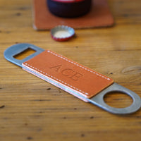 Leather Wrapped Bottle Opener