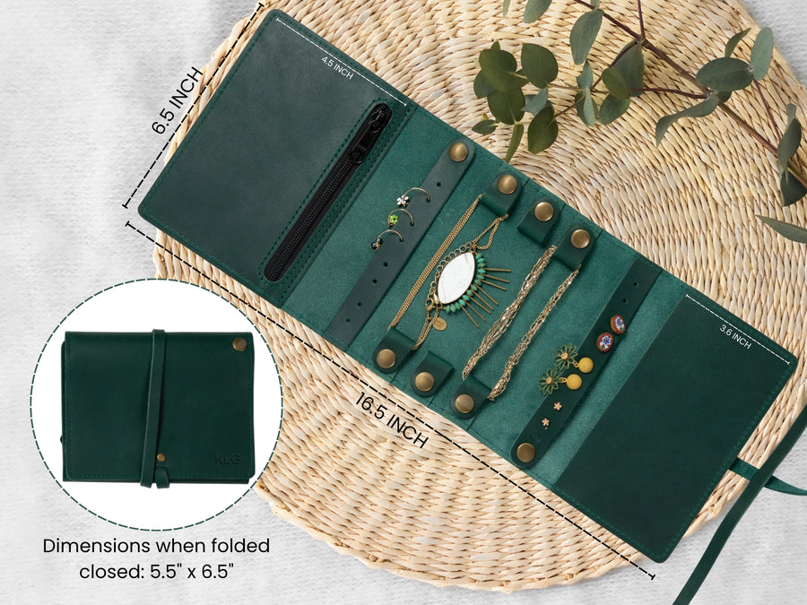 Leather Jewelry Organizer