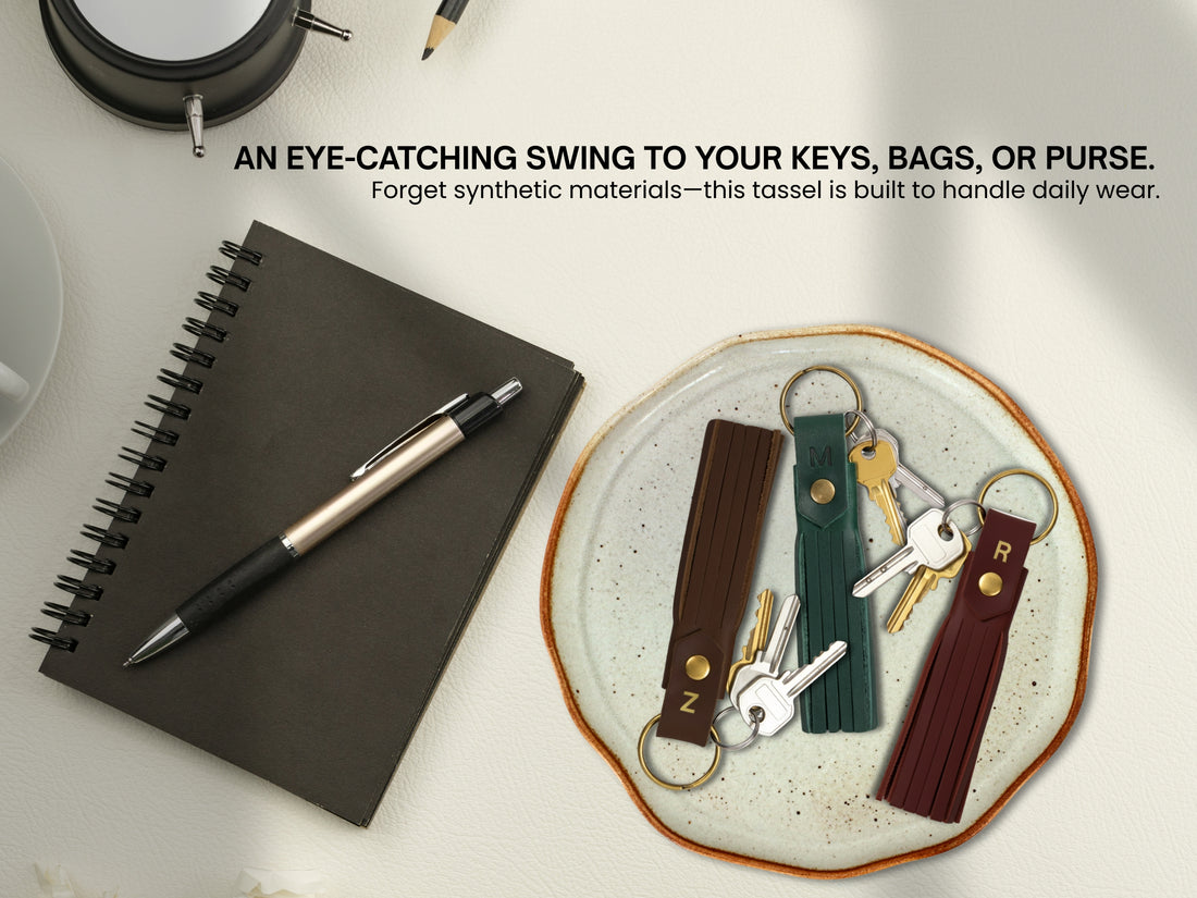 Personalized Tassel Keychain