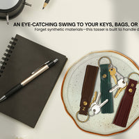 Personalized Tassel Keychain