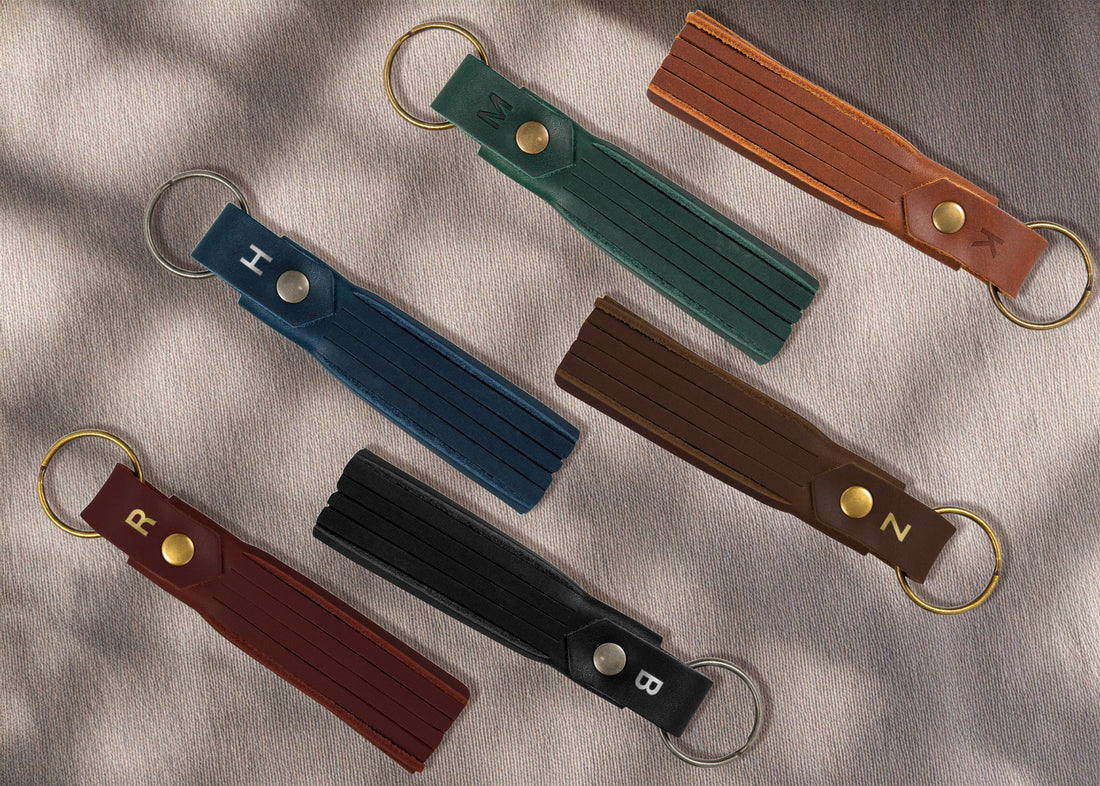 Personalized Tassel Keychain