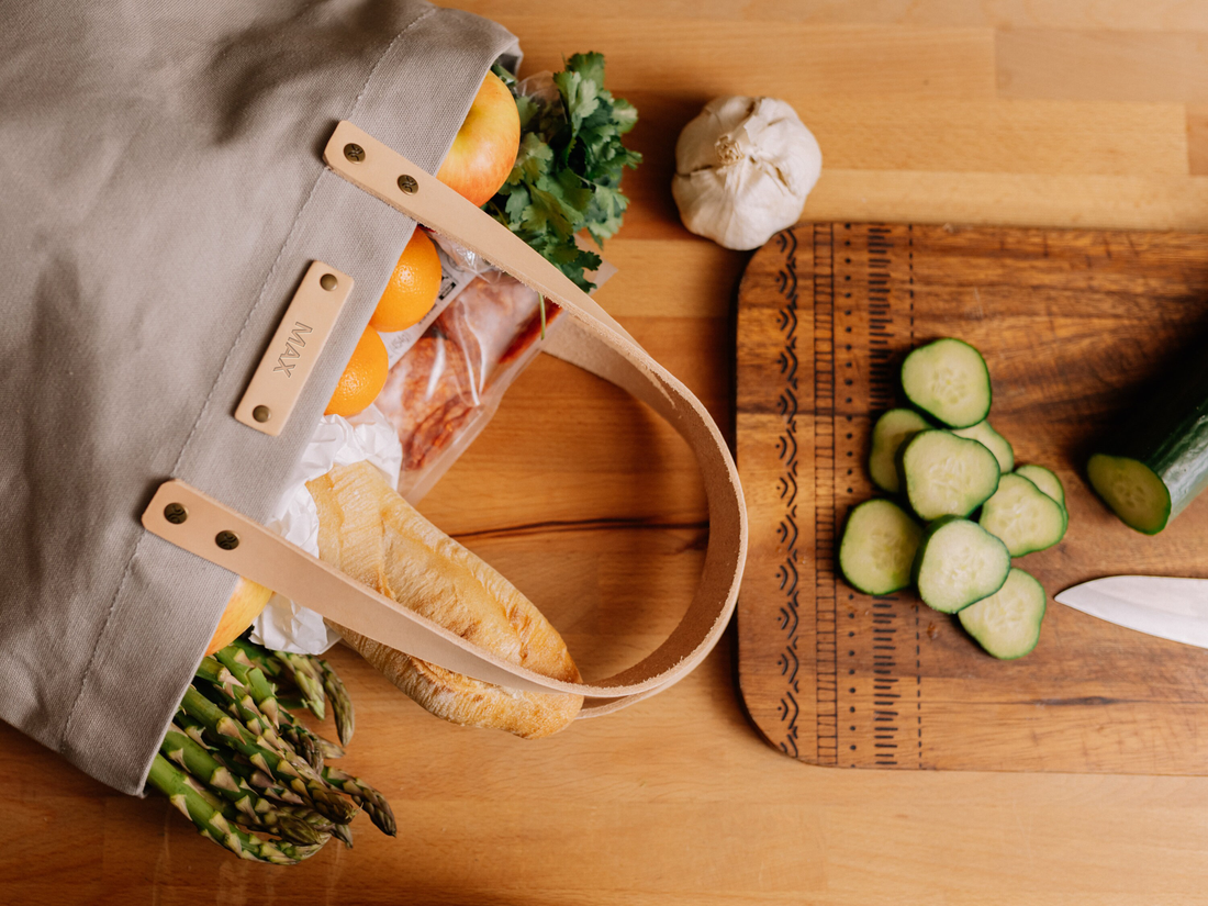Personalized Canvas Market Tote