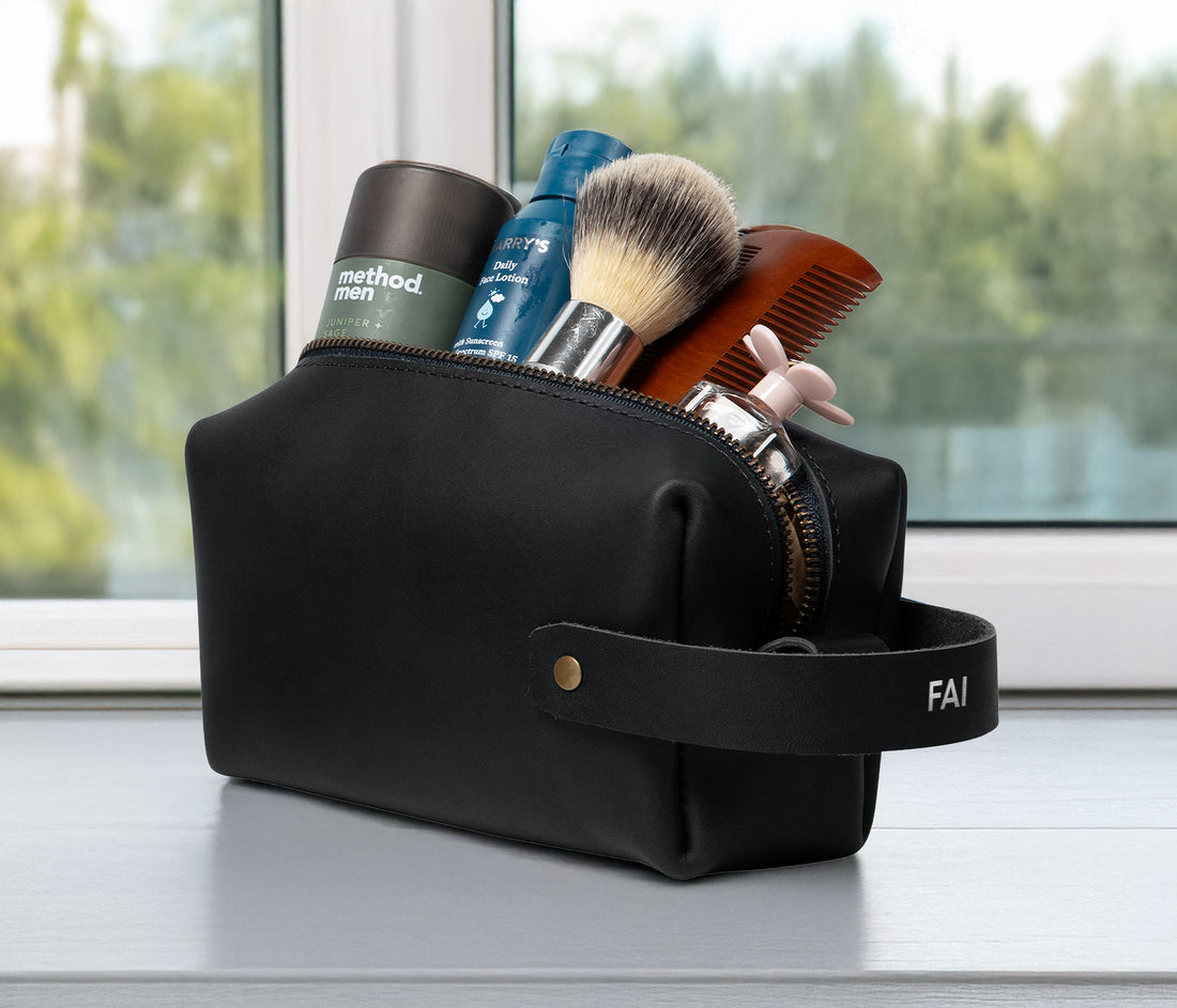 dopp veneto top zip travel toiletry bag BIS The Kit in Beige resistant Dopp Kit is perfect for travel Travel Light Dopp Kit |