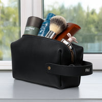 Personalized Leather Dopp Kit