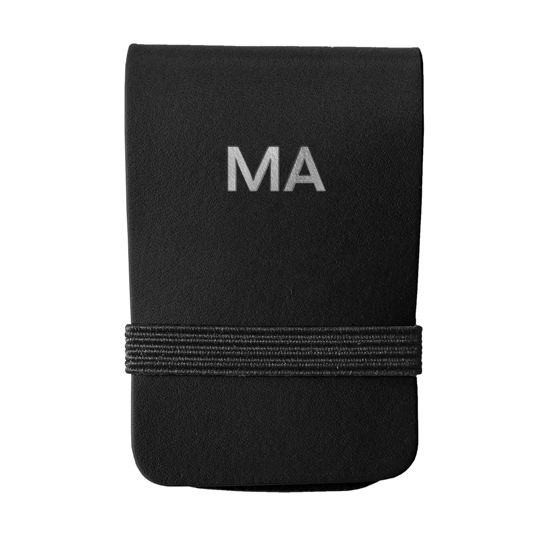 Leather Card Wallet with Elastic Band