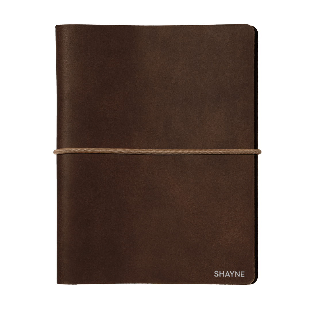 Refillable Large Notebook Sleeve with Stretch Cord | Handmade in the USA