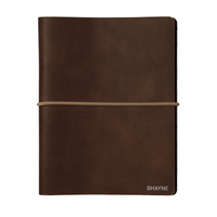 Refillable Large Notebook Sleeve with Stretch Cord | Handmade in the USA