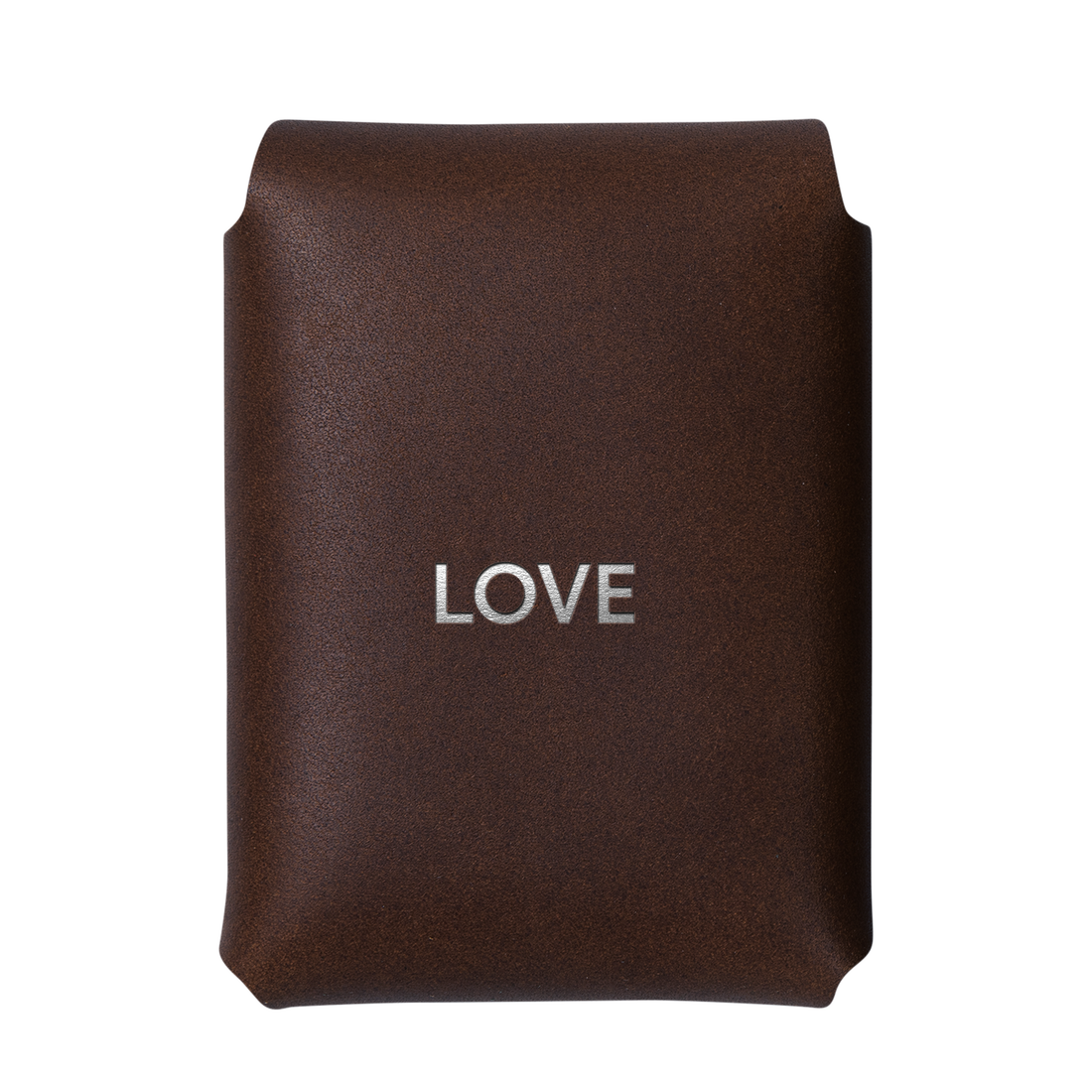 Personalized Leather Playing Card Case