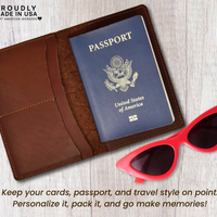 Leather Passport Cover