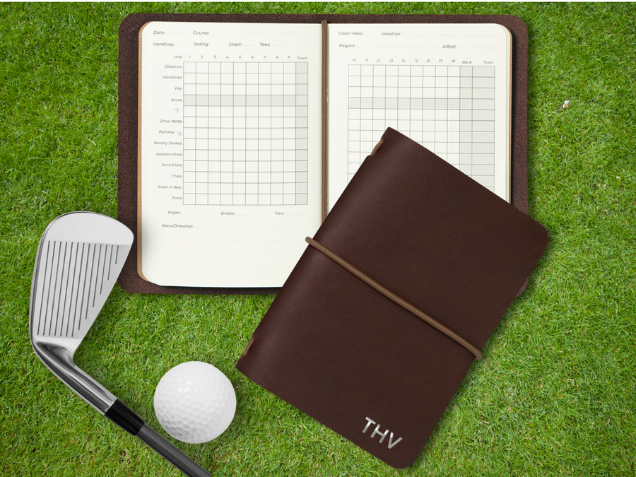 Personalized Golf Log Book