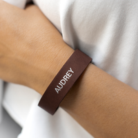Personalized Leather Bracelet