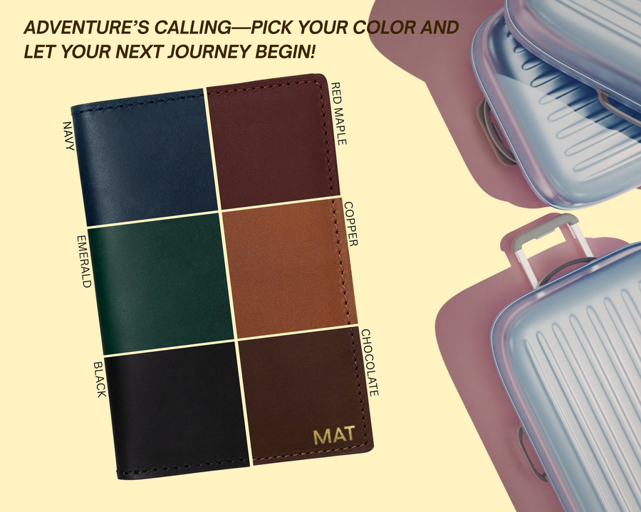 Leather Passport Cover