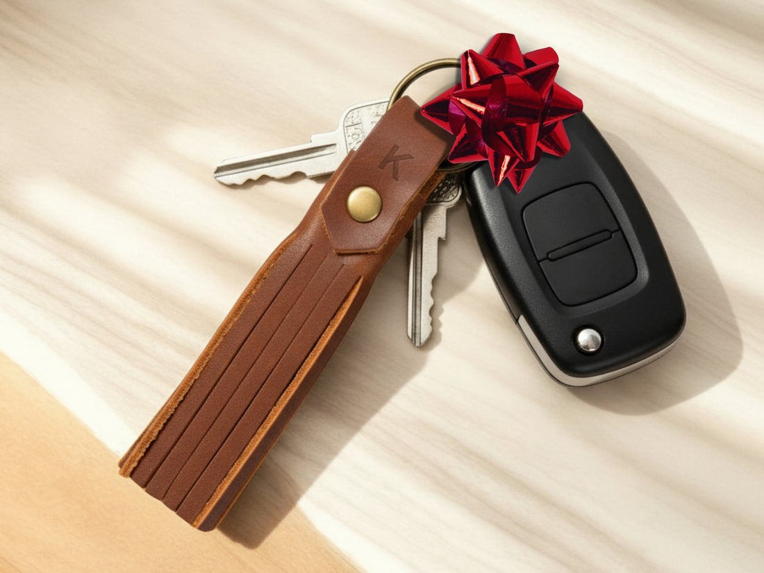 Personalized Tassel Keychain