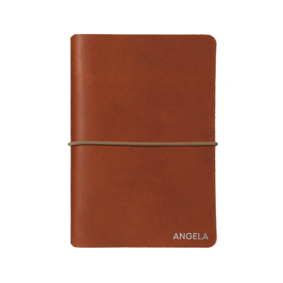 Refillable Medium Notebook Sleeve with Stretch Cord | Handmade in the USA