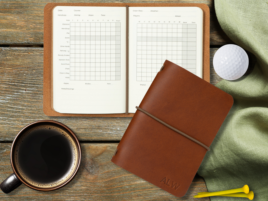 Personalized Golf Log Book