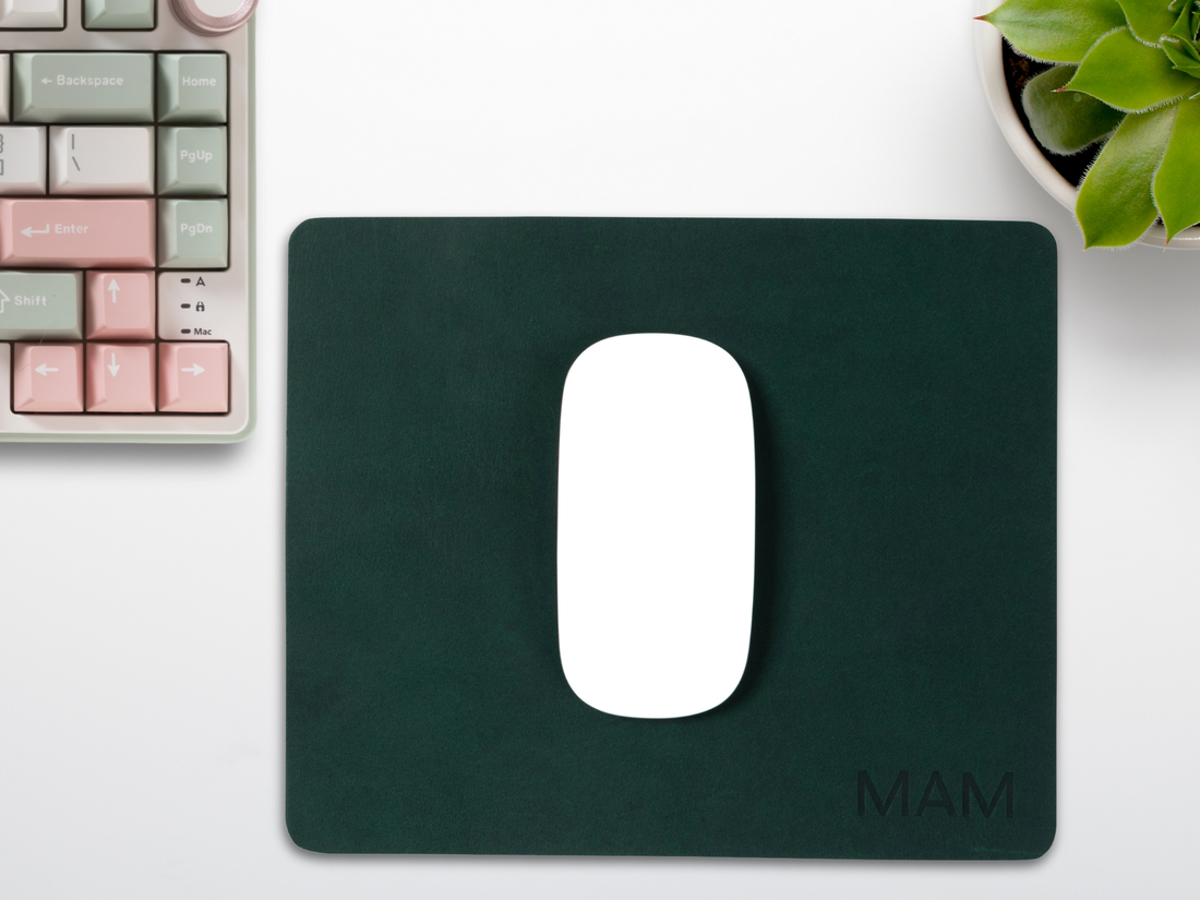 Personalized Leather Mousepad