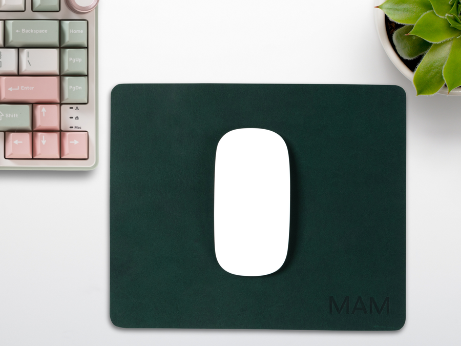 Personalized Leather Mousepad