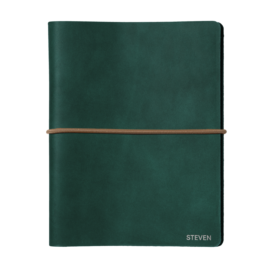 Refillable Large Notebook Sleeve with Stretch Cord | Handmade in the USA