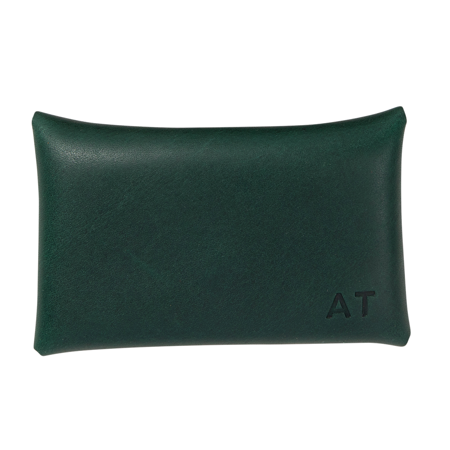 Personalized Collar Button Card Wallet