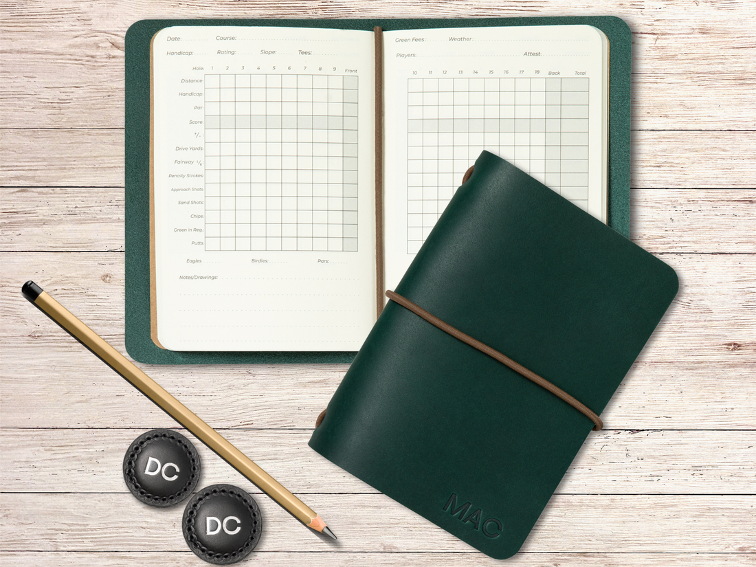 Personalized Golf Log Book
