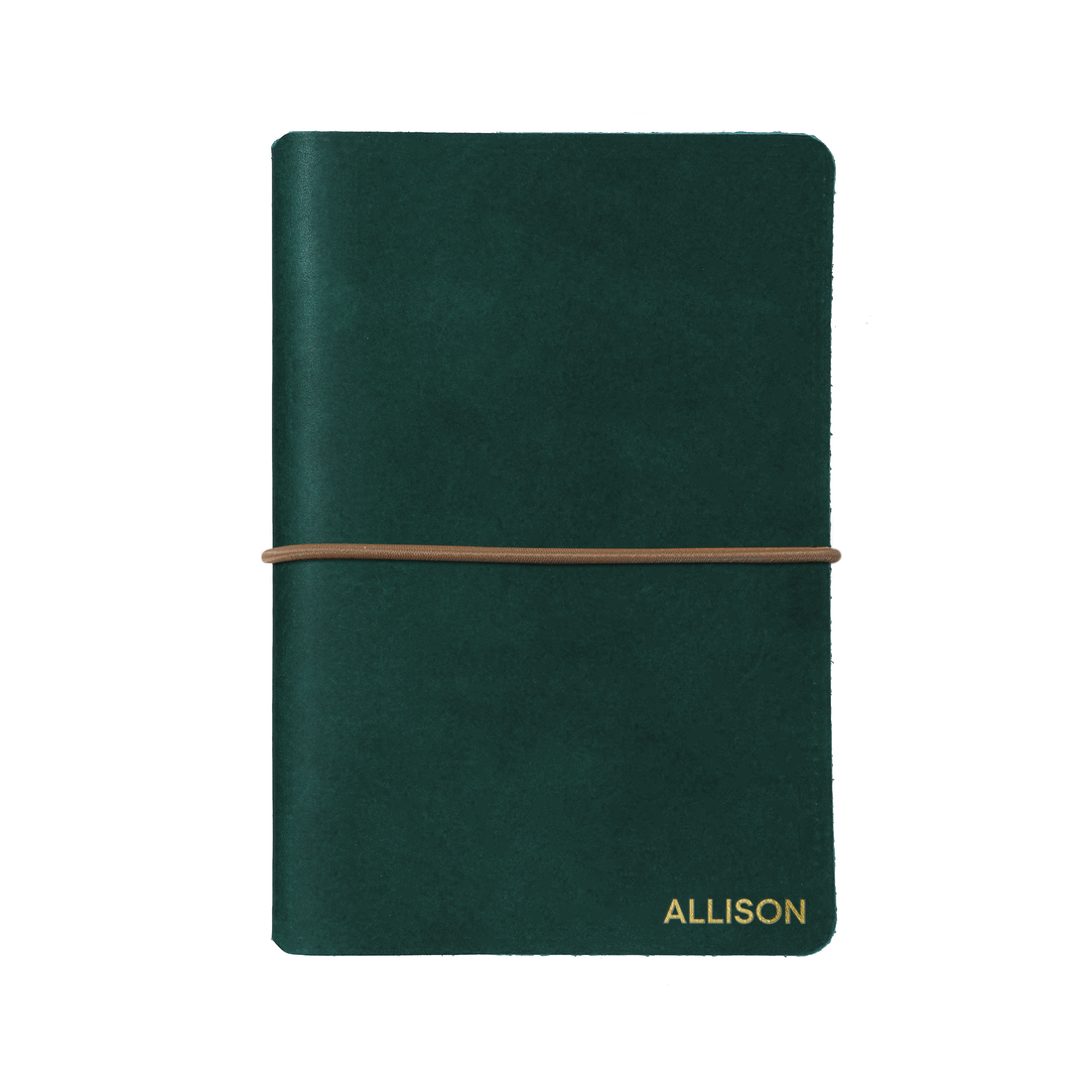 Refillable Medium Notebook Sleeve with Stretch Cord | Handmade in the USA