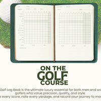 Personalized Golf Log Book