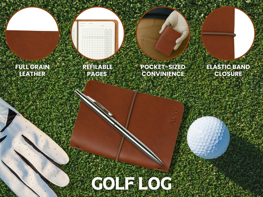 Personalized Golf Log Book