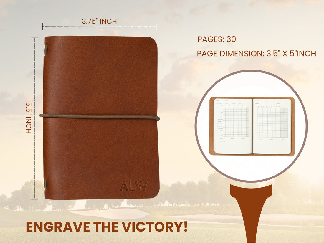 Personalized Golf Log Book