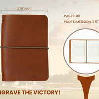 Personalized Golf Log Book