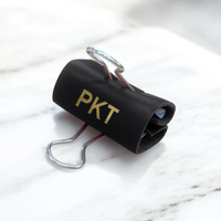 Personalized Leather Binder Clip (Set of 3) | Handcrafted | Northwind