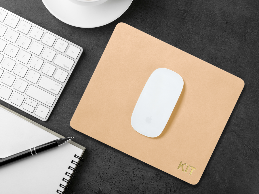 Personalized Leather Mousepad