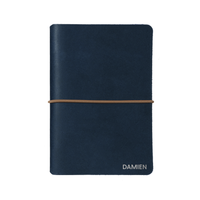 Refillable Medium Notebook Sleeve with Stretch Cord | Handmade in the USA