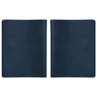 Personalized Leather Large Journal Cover: USA Made Monogrammed Notebook