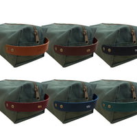 Personalized Canvas and Leather Dopp Kit