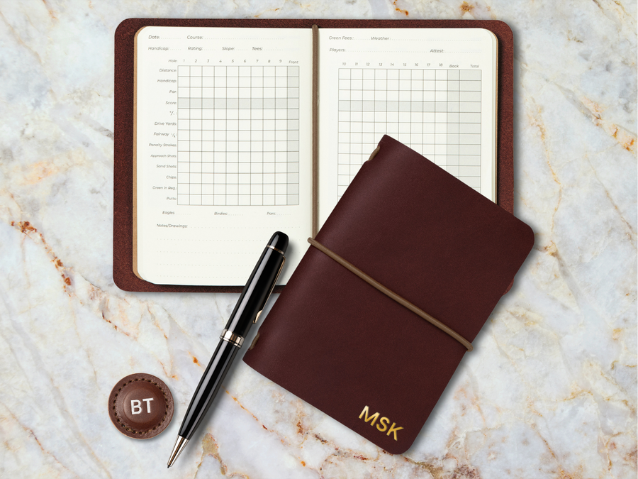 Personalized Golf Log Book