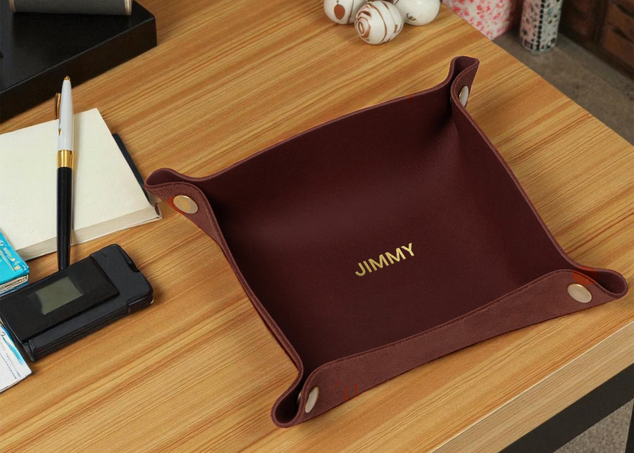 Personalized Snap Valet Tray