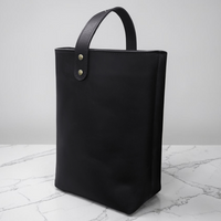 Leather Double Wine Carrier | Handcrafted Personalized Wine Tote