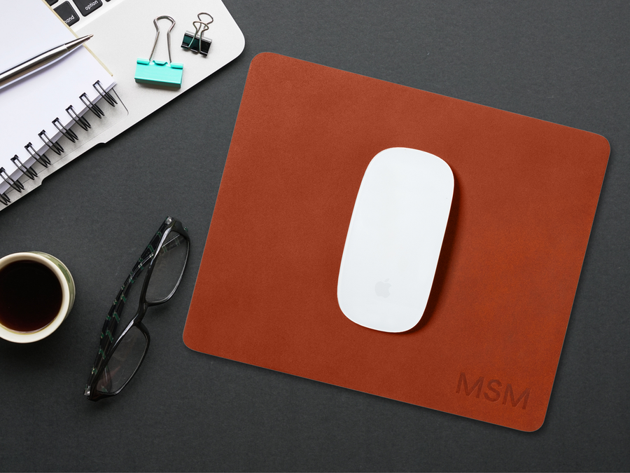 Personalized Leather Mousepad