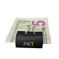 Personalized Leather Clip Money Holder